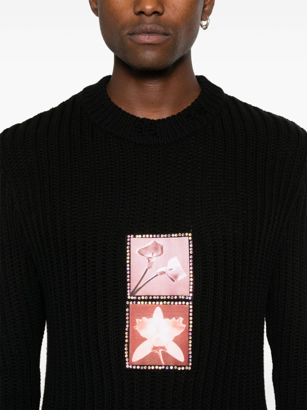 x Robert Mapplethorpe Foundation Lily / Orchid  jumper - 5