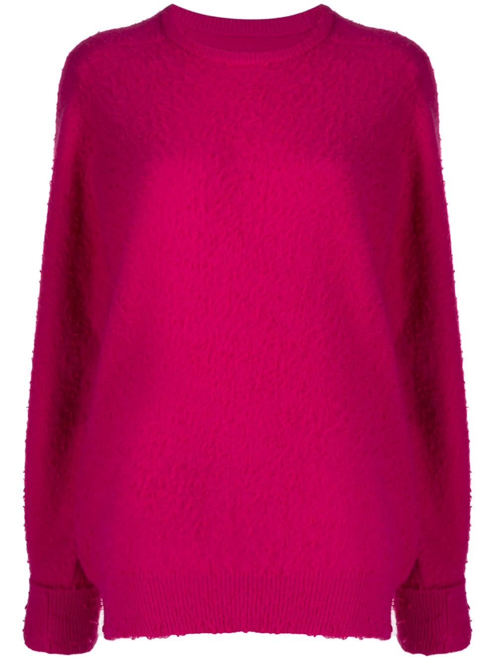 round neck oversized jumper - 1