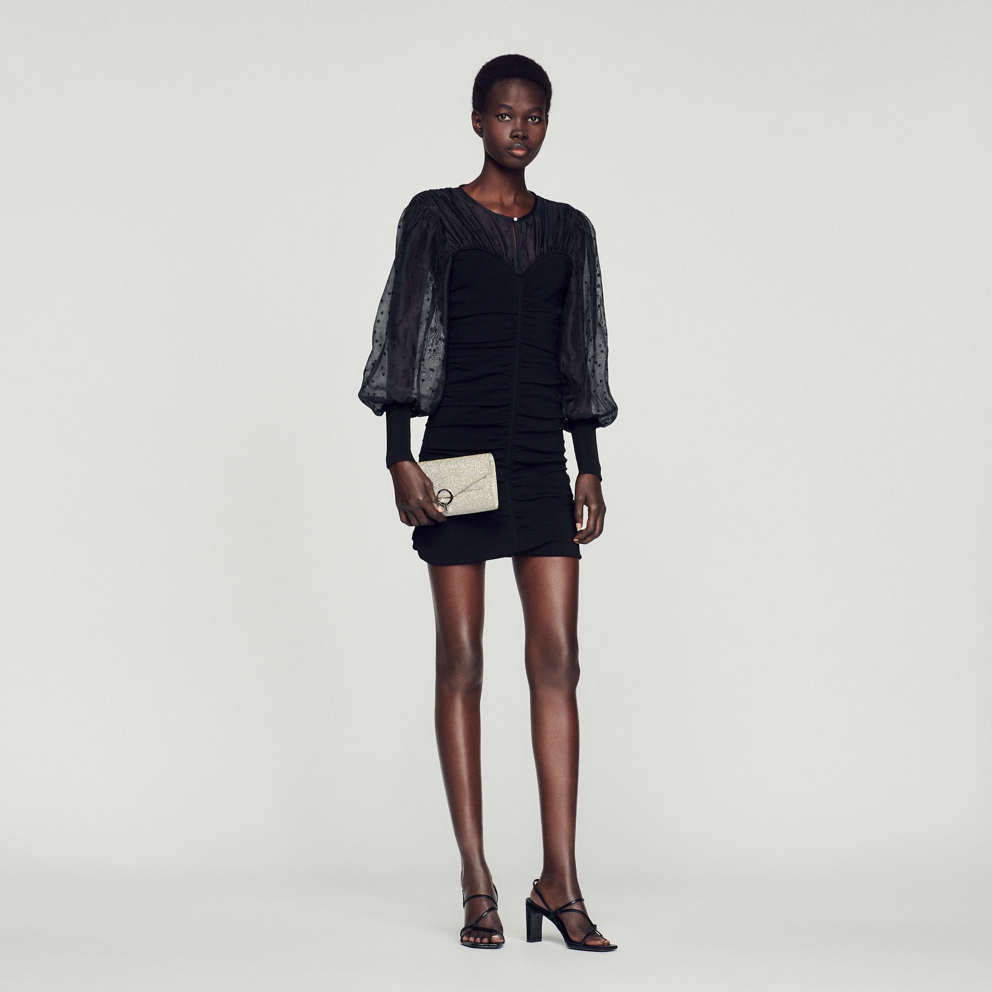 Short bustier-effect dress - 2
