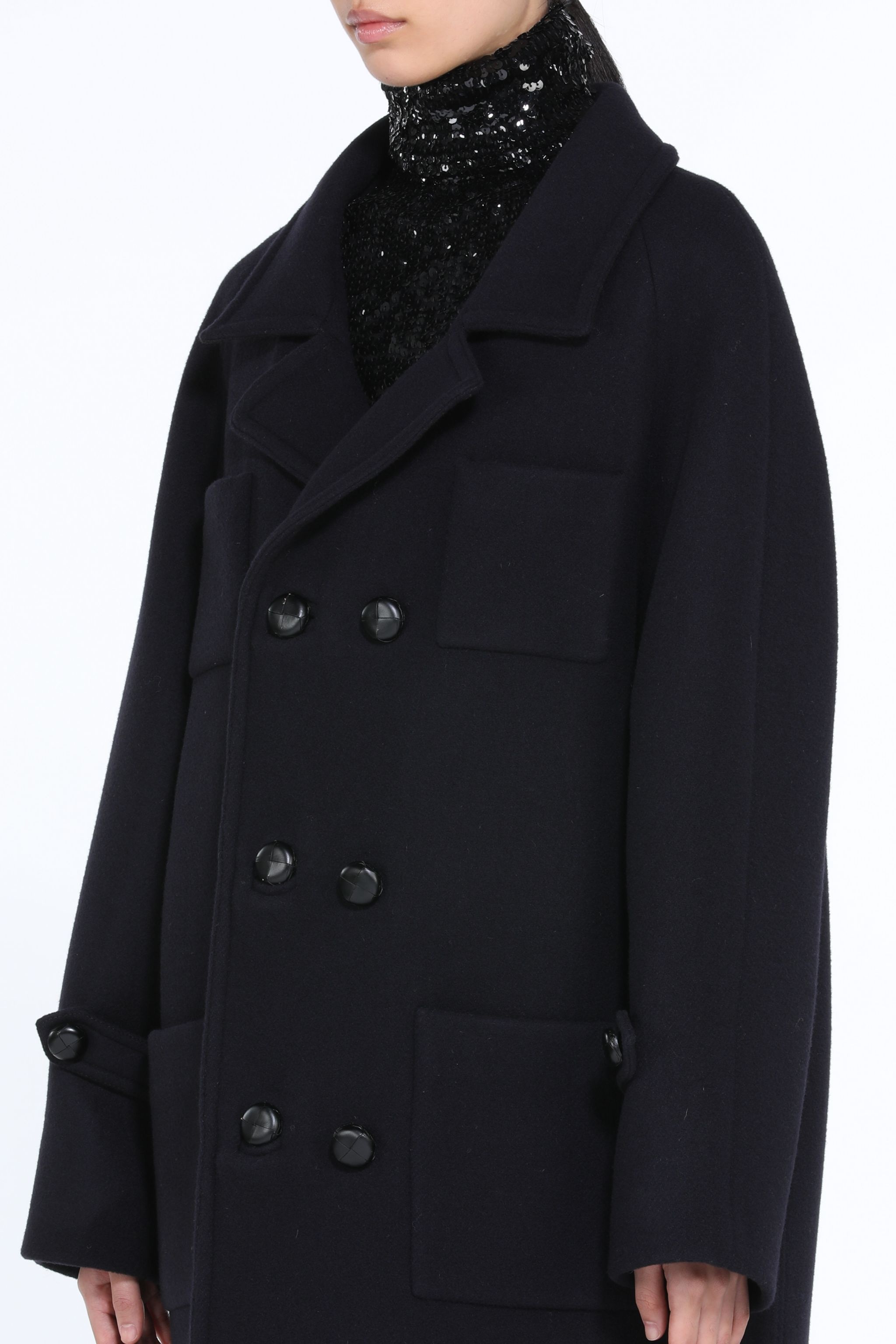 DOUBLE-BREASTED COAT - 4