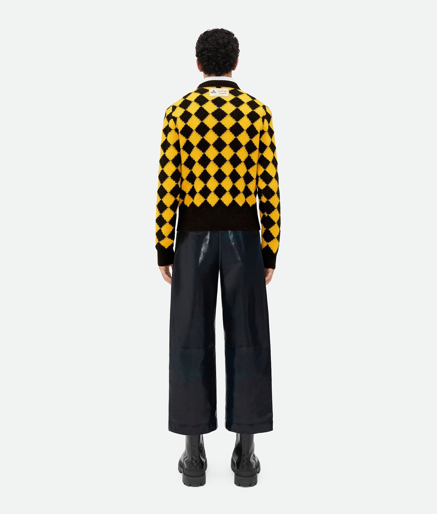 Argyle Intarsia Wool Jumper - 3