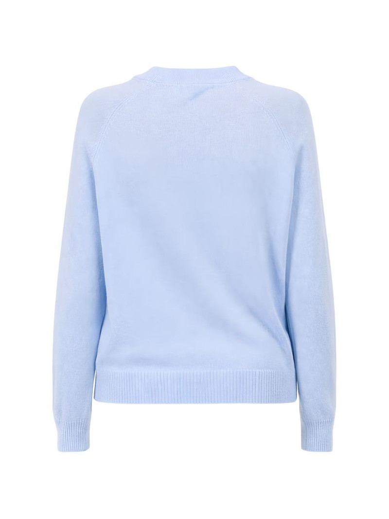 Allude ribbed-hem sweater outlook