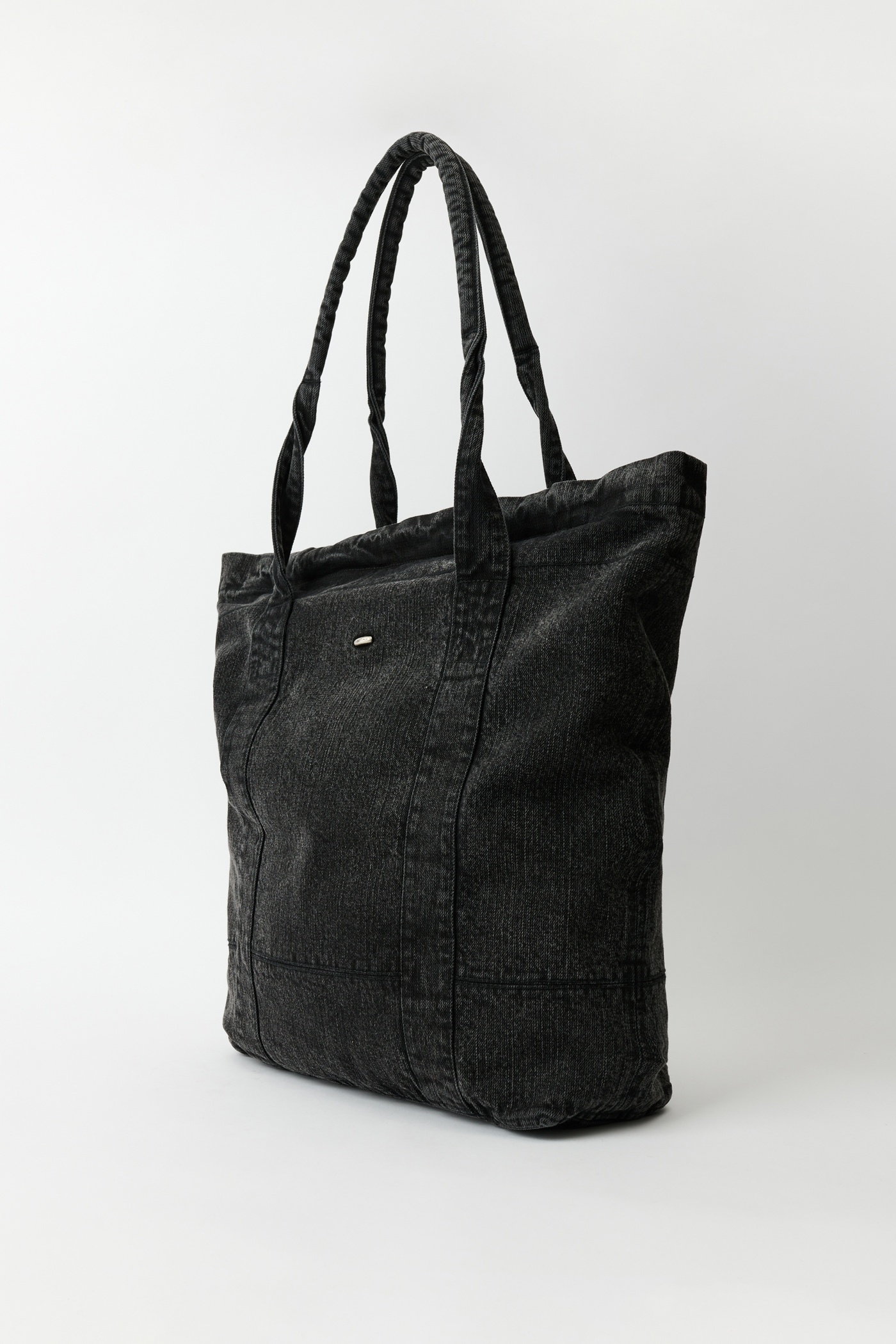 Aviation Tote Real Black Chain Twill - 2