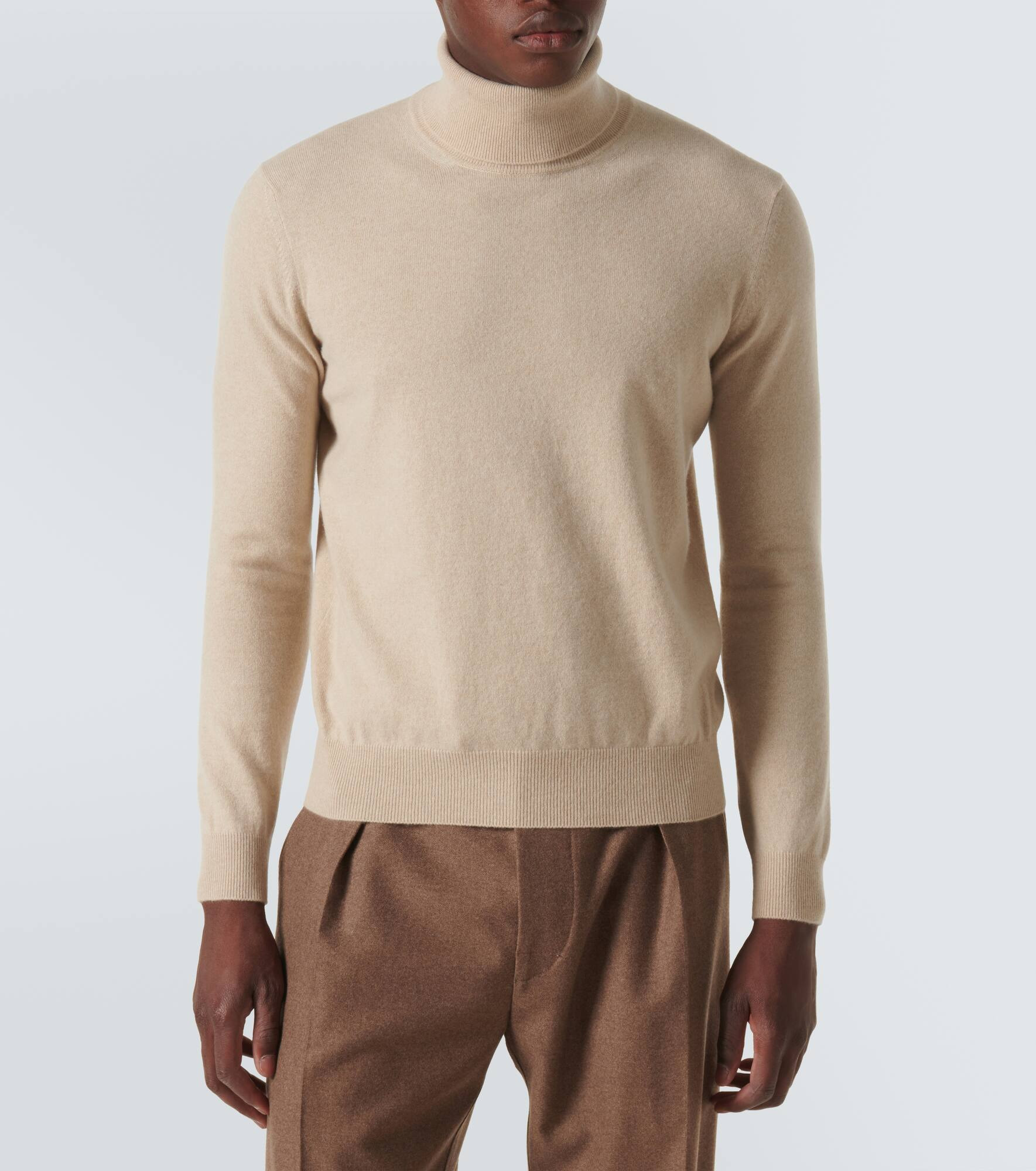 Classic baby cashmere turtleneck - 3