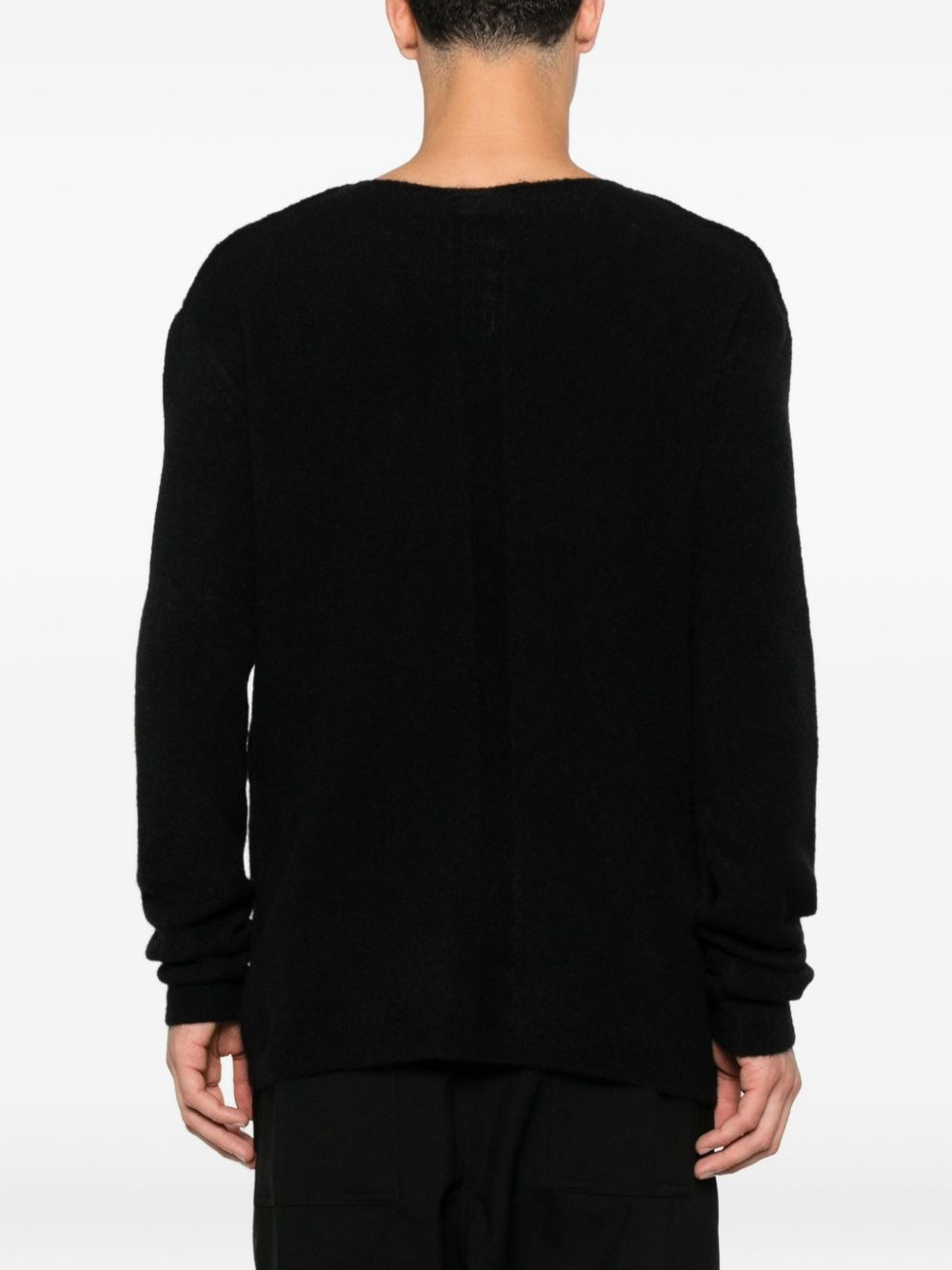 Ls cut-out front sweater - 4