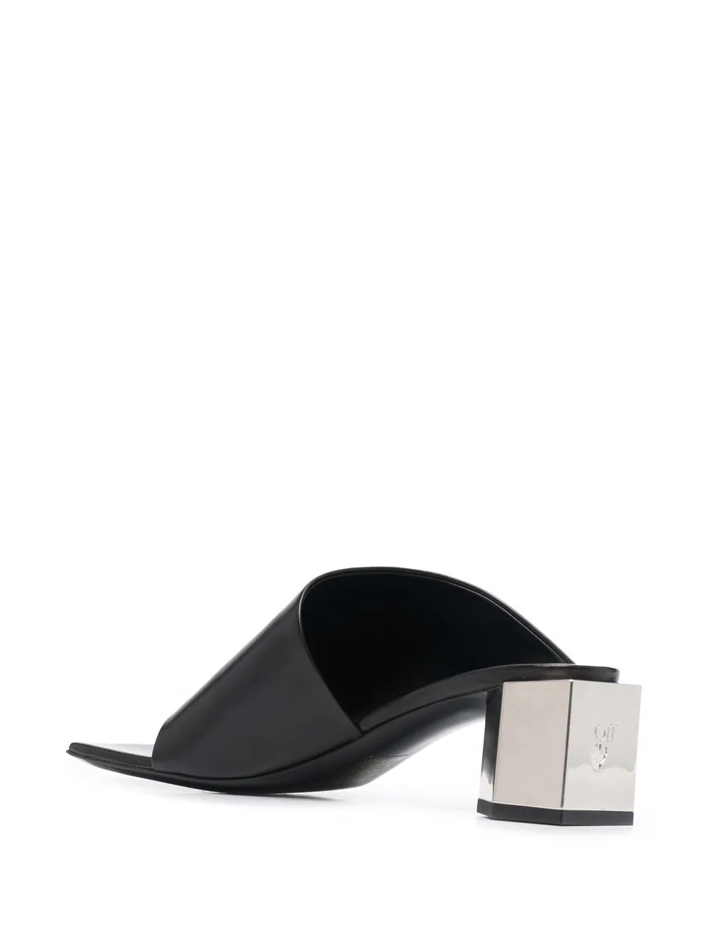 block-heel 60mm mules - 3