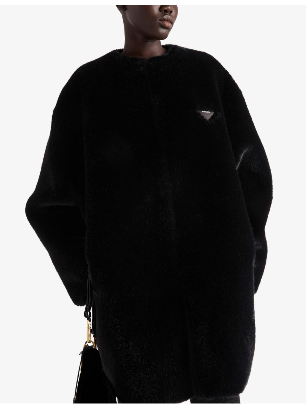 Aspen Round-Neck Faux-Fur Coat - 3