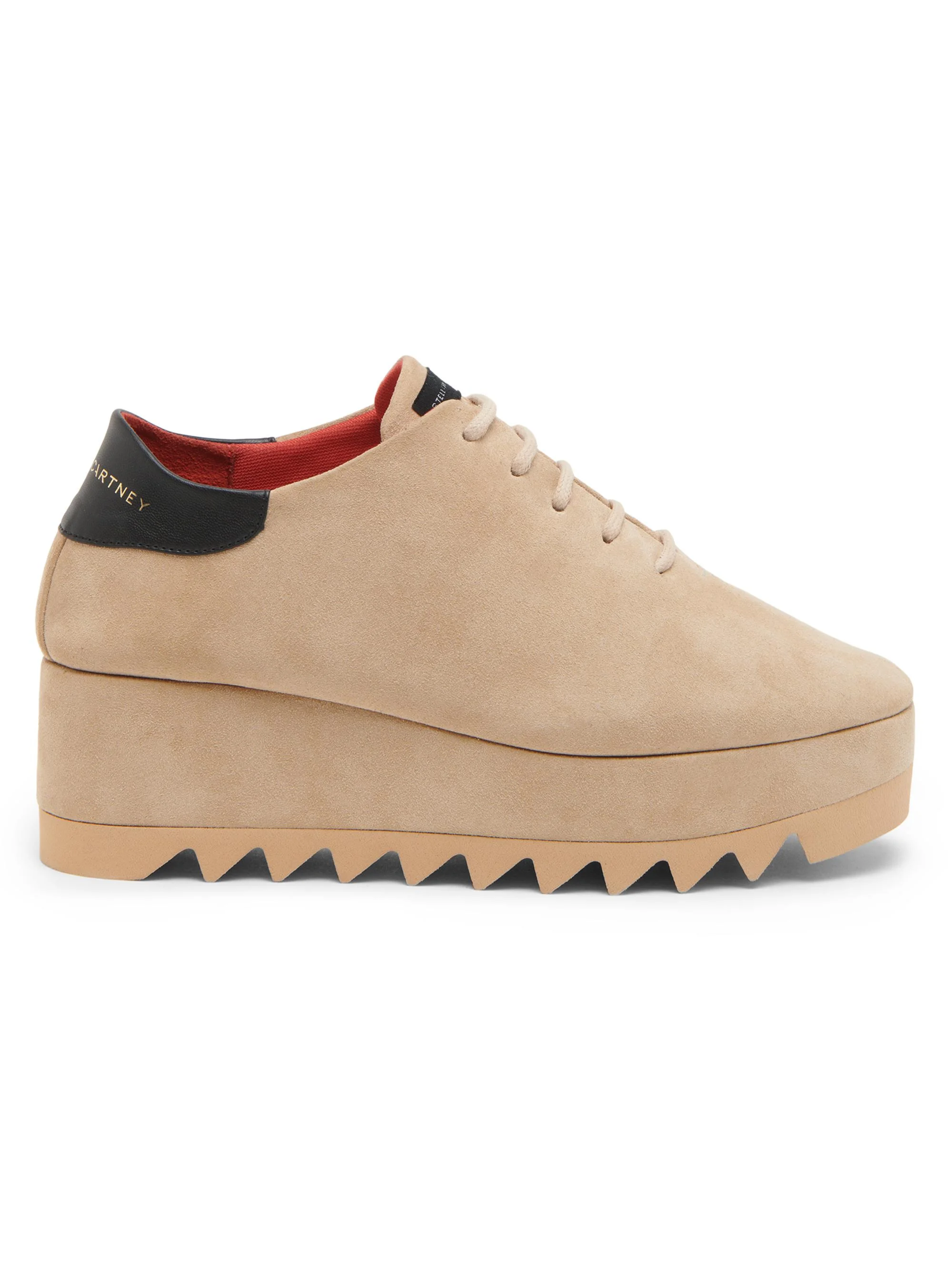 Women's Elyse Round Toe Platform Sneakers - Desert - 1