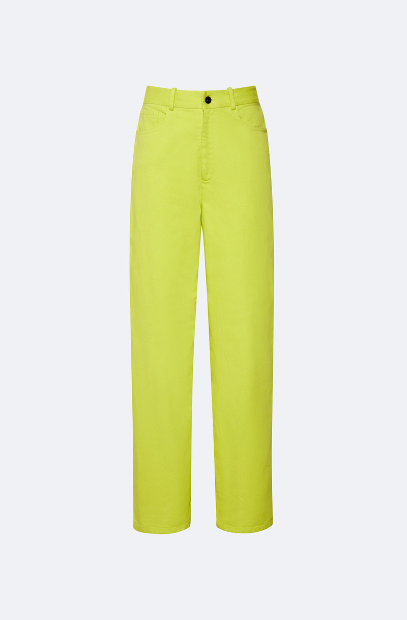 Denim Straight Leg Pant 1