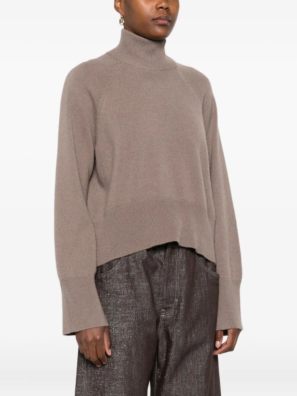 Cashmere Turtle-Neck Sweater - 3