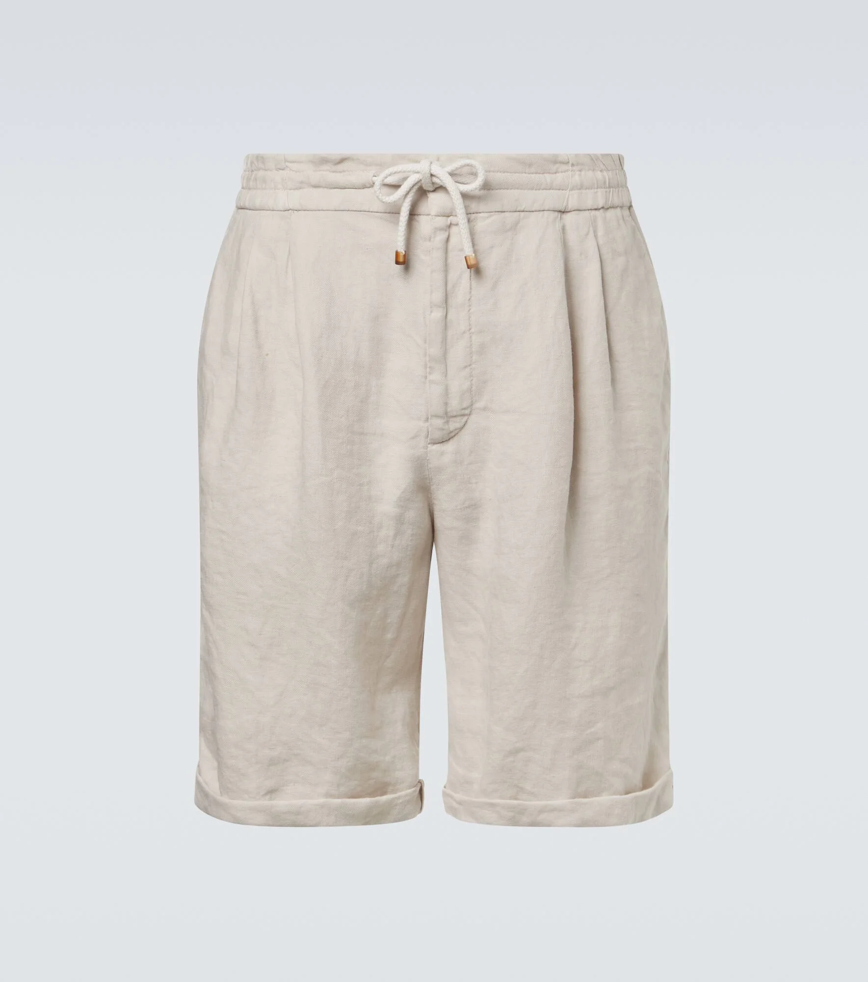 Linen Bermuda shorts - 1