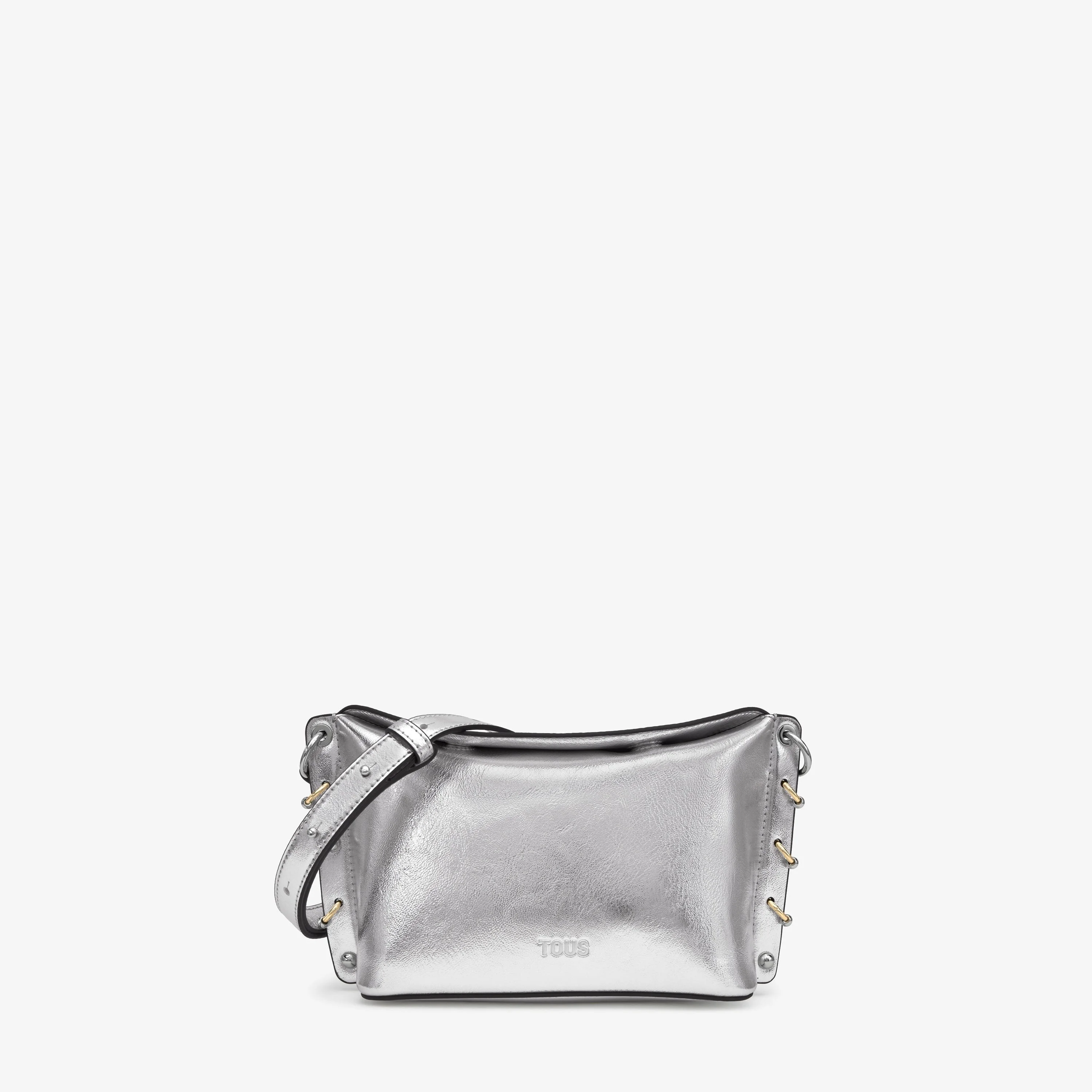 Small silver-colored Crossbody bag TOUS Jewelry Studs - 1