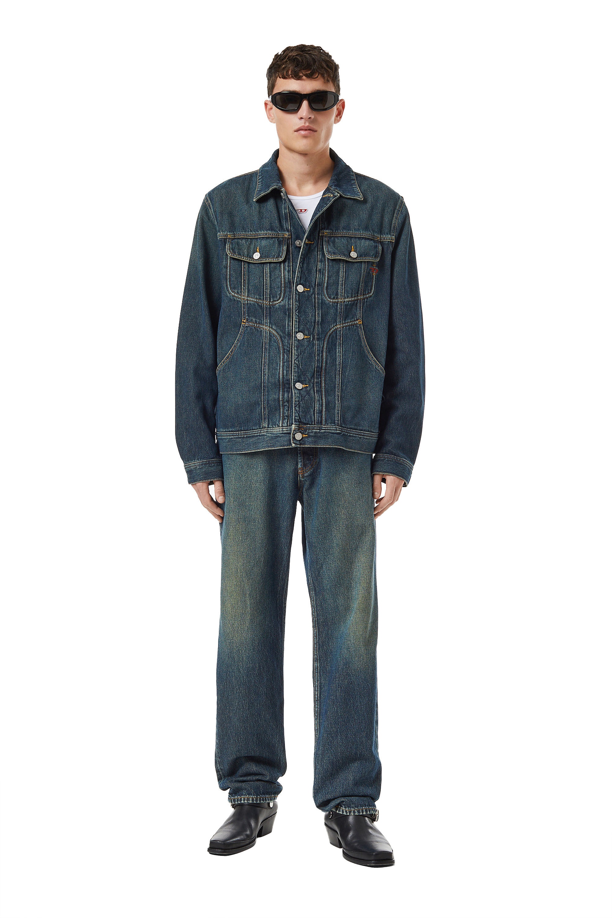 D-RILEY TRUCKER JACKET - 2