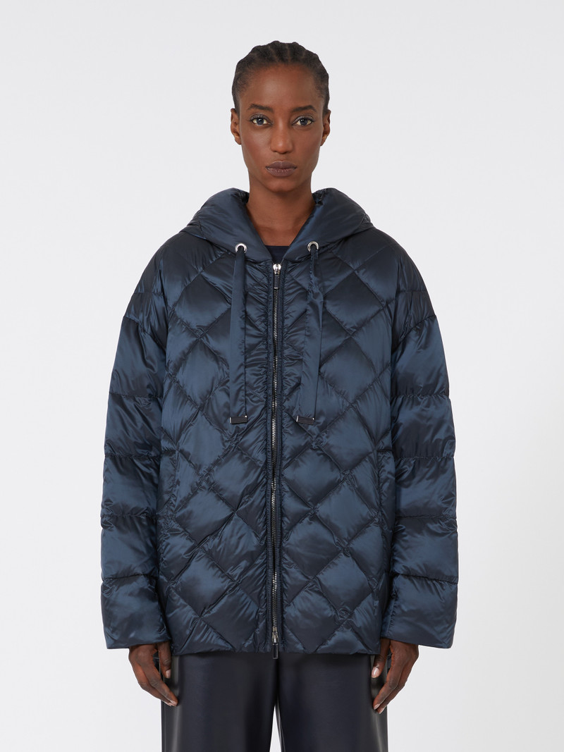 SOFTFE Padded jacket in water-repellent iridescent fabric 3