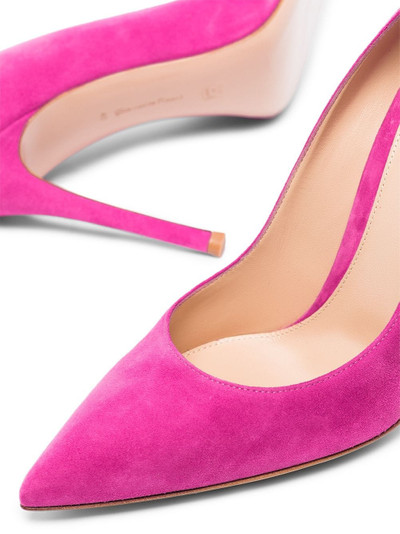 Gianvito Rossi 105mm suede pumps outlook