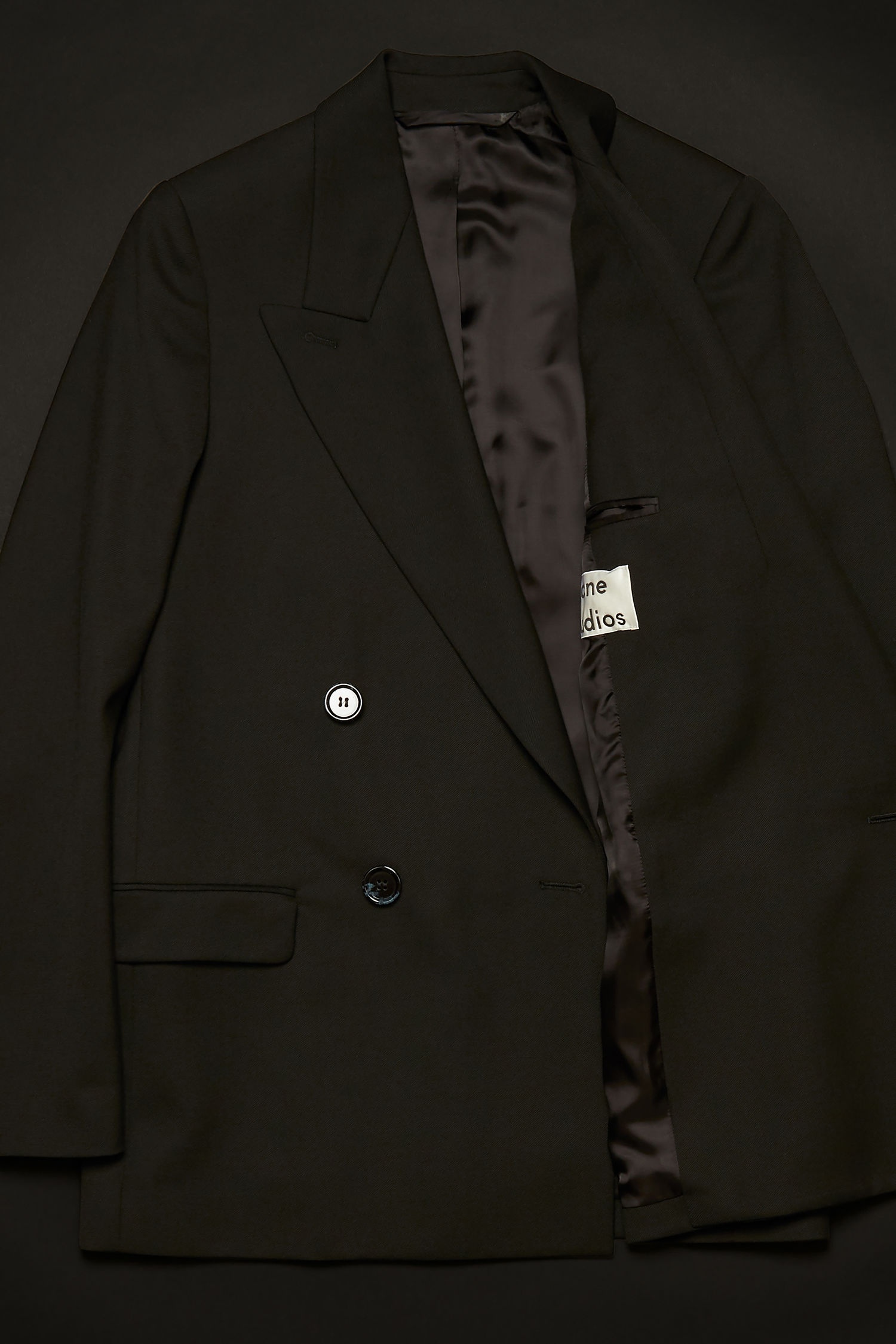 Double-breasted suit jacket black - 7