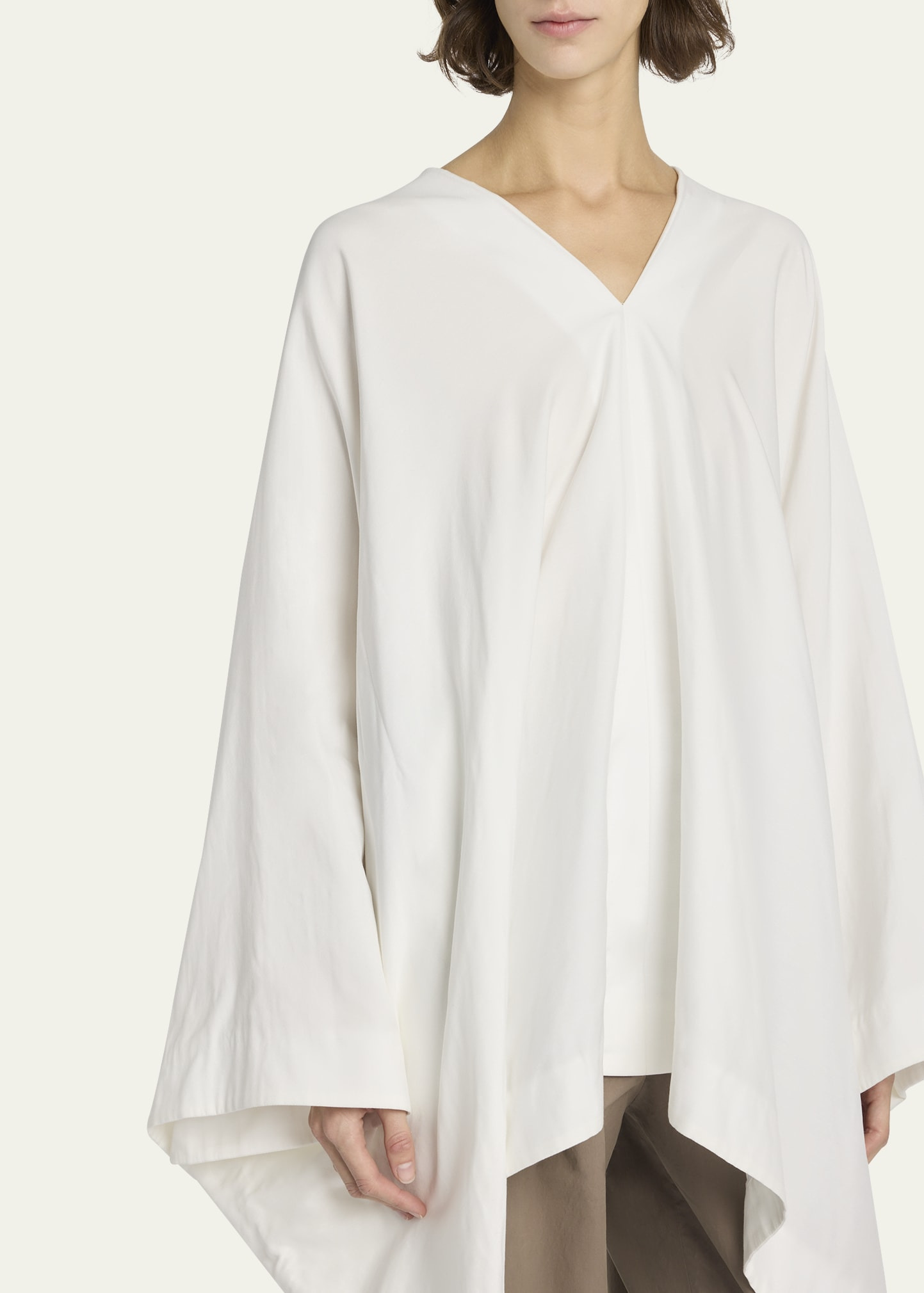 Cedar Handkerchief Poncho Top - 5