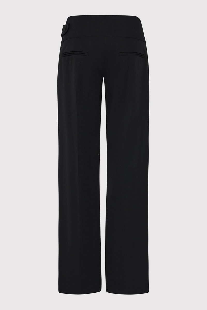 ST. AGNI Cummerbund Pants - Black outlook
