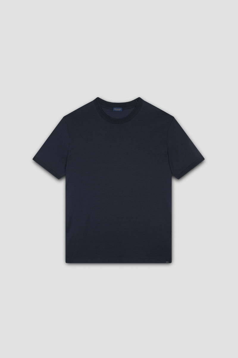 COTTON 및 실크 T-SHIRT 1
