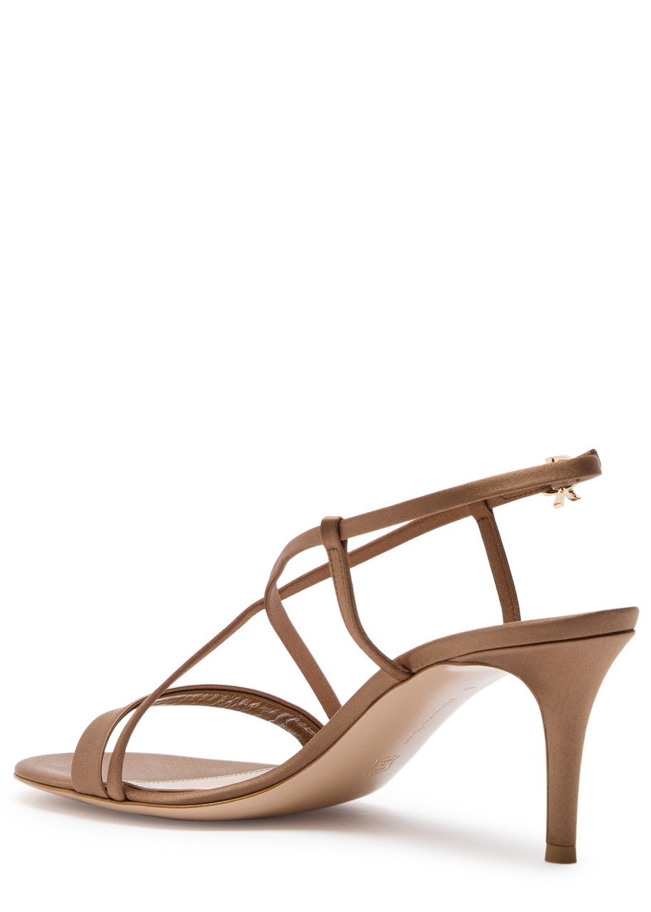 Gianvito Rossi Larisse 70 Satin Sandals - 2