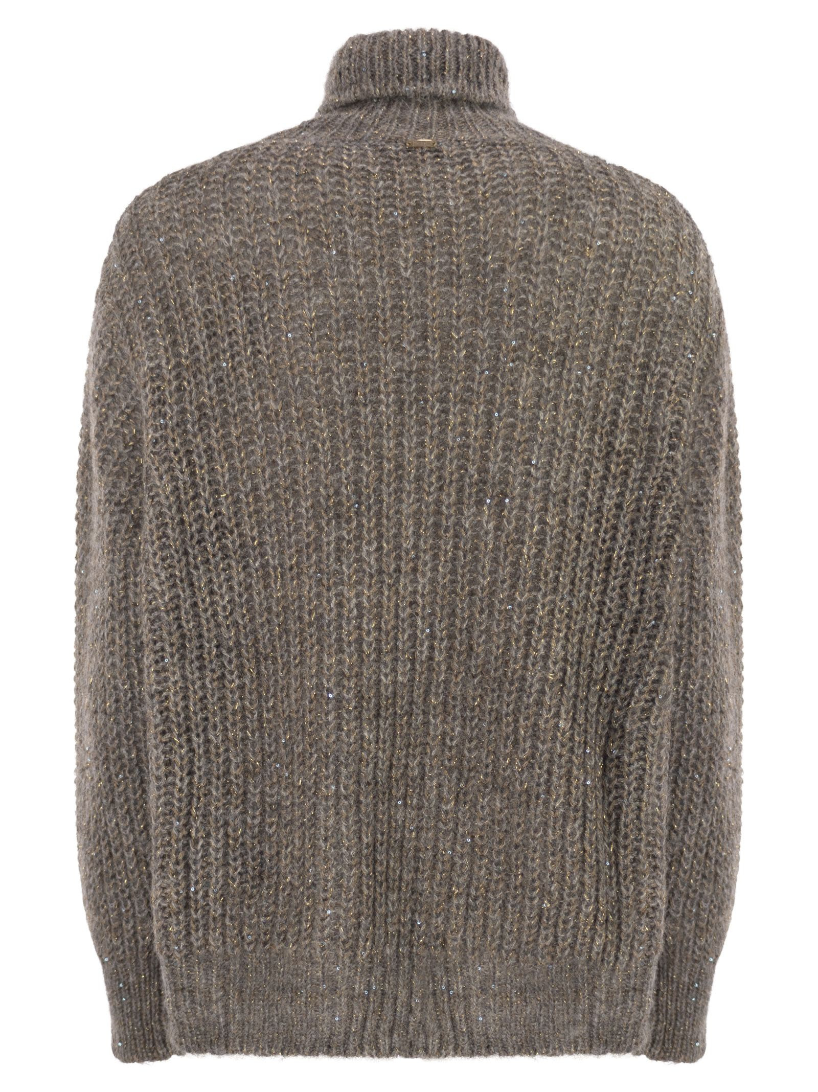 Herno Women Wool And Alpaca Turtleneck Jumper - 2