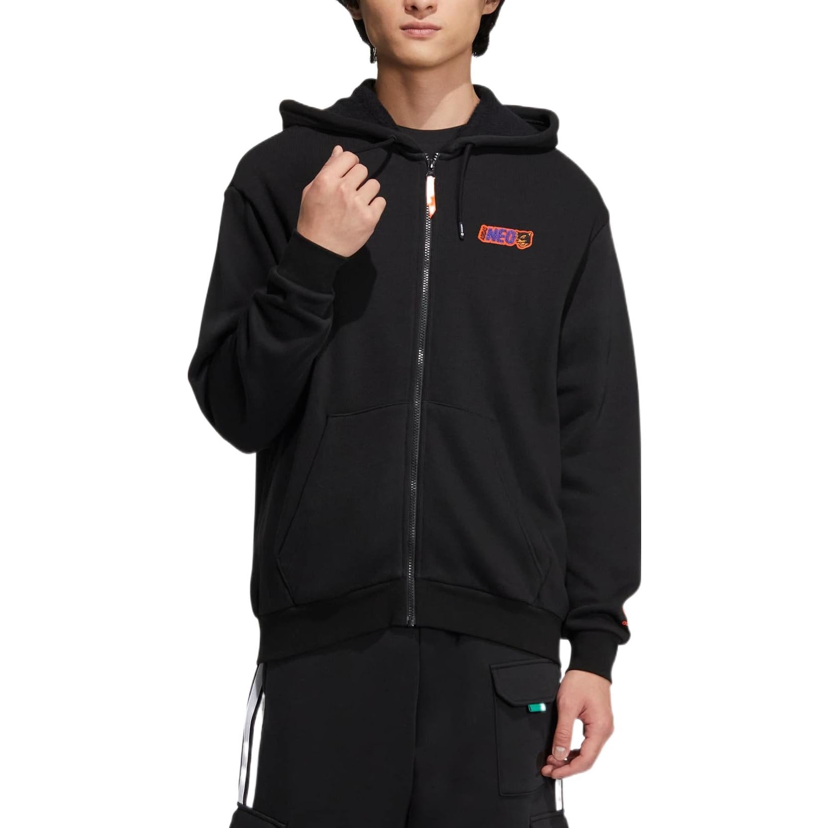adidas Neo U VBE Hoodie 4 'Black' HN4735 - 2