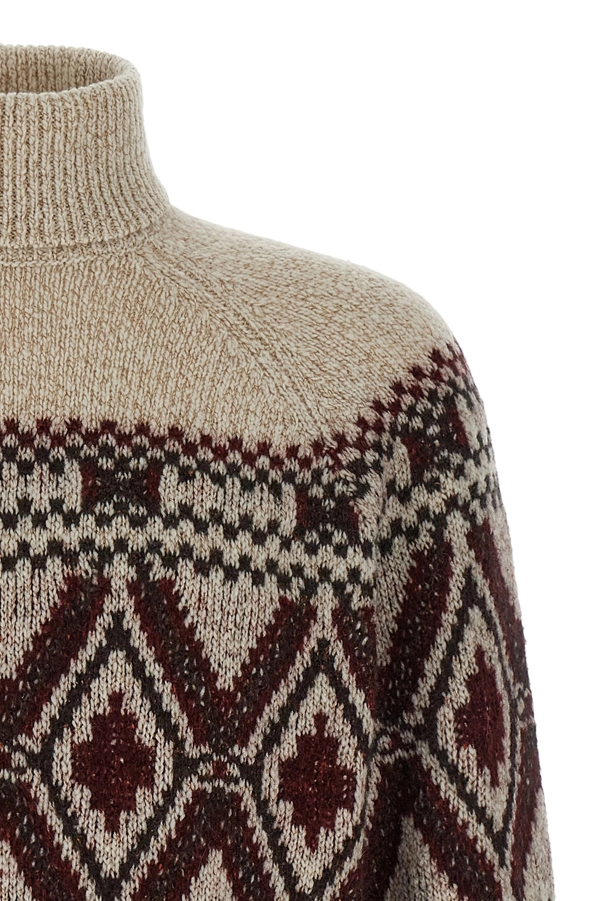 'Geometric Jacquard' sweater - 4