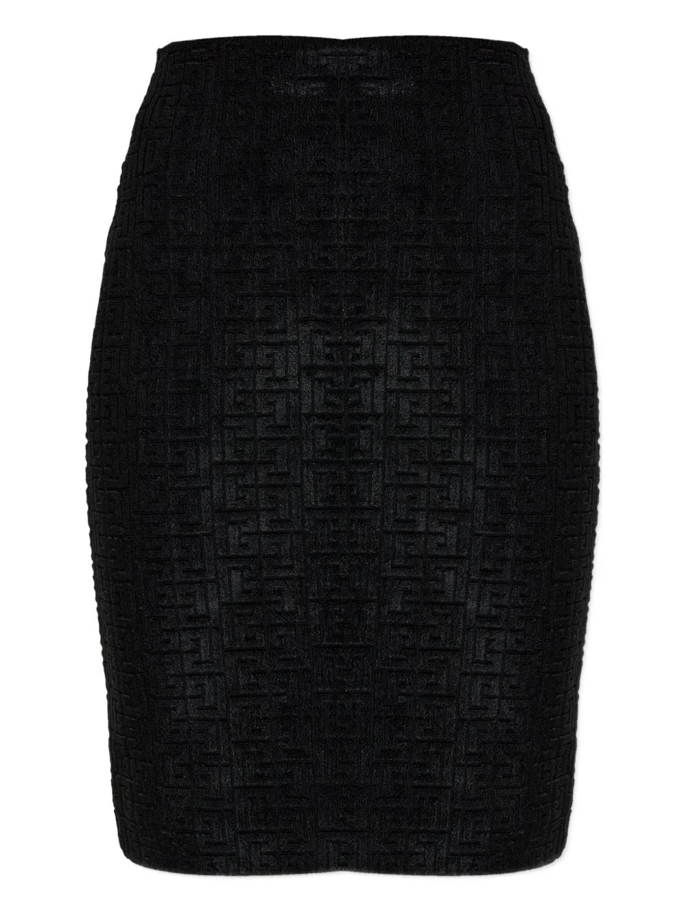Balmain Women Monogram Midi Skirt - 1