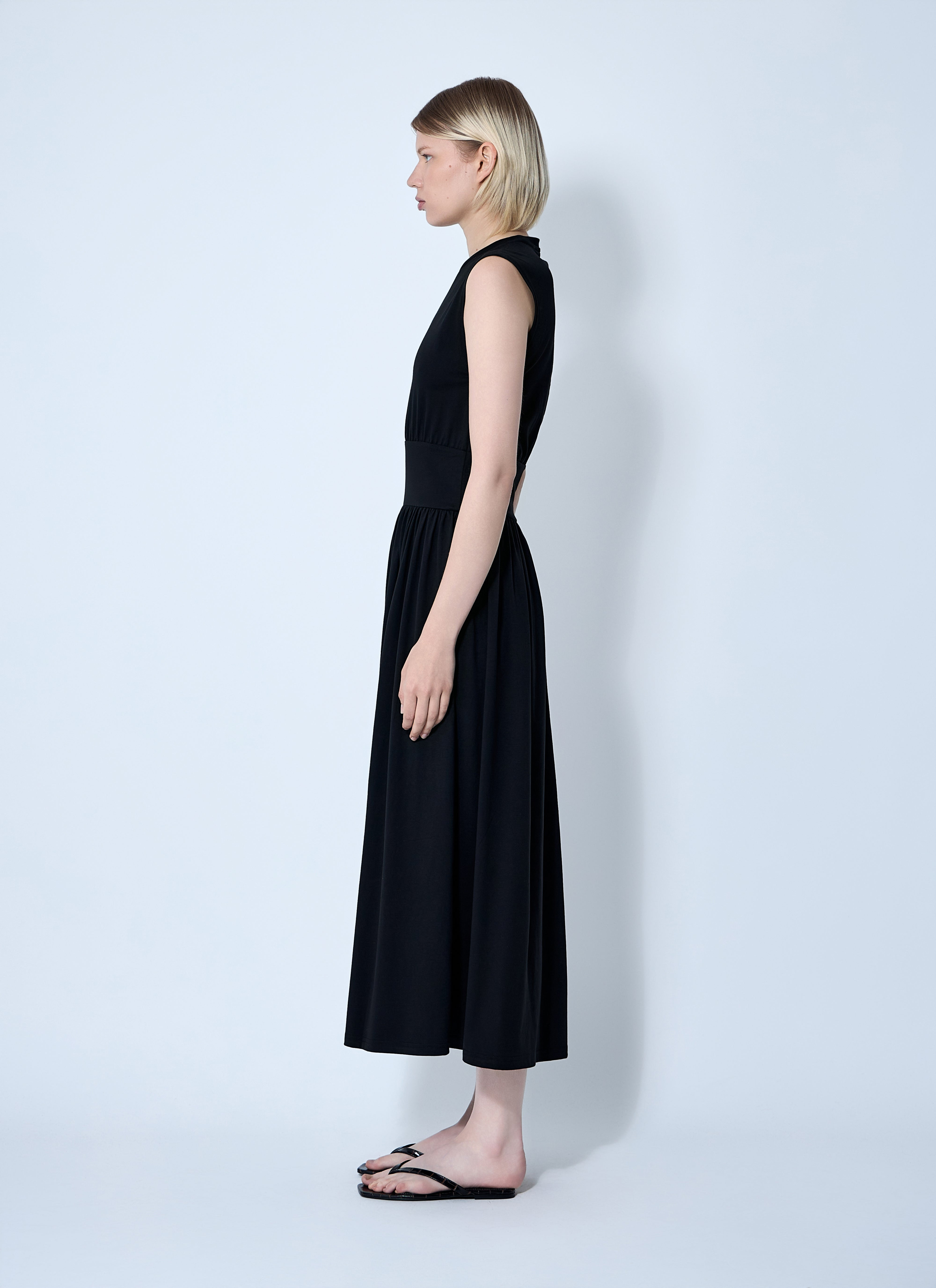 Toteme Women Sleeveless Cotton Tee Dress - 3