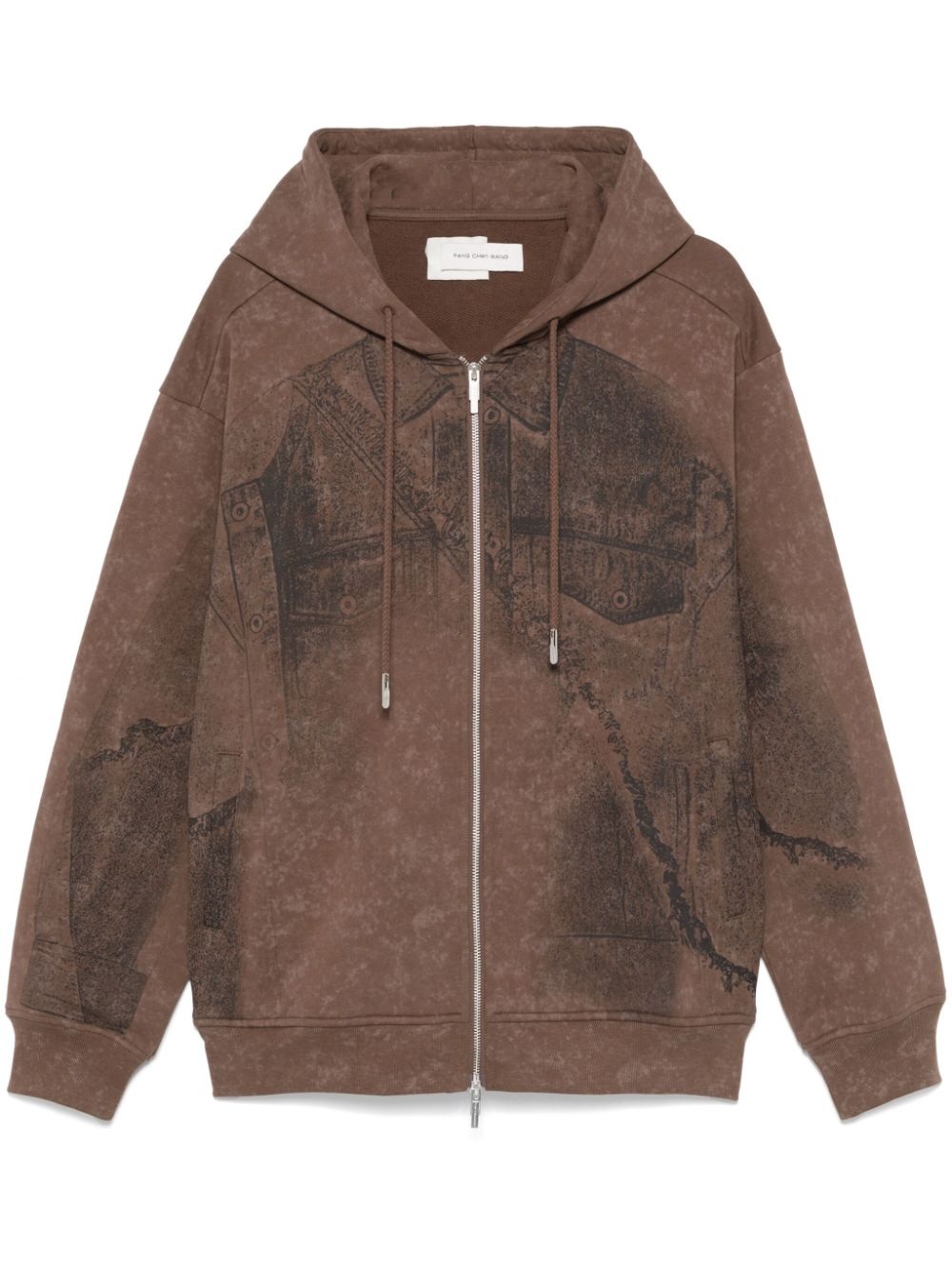 zip-up hoodie - 1