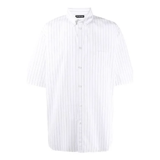 Balenciaga Symbolic Short Sleeve Shirt 'White' 621912TIM359040 - 1