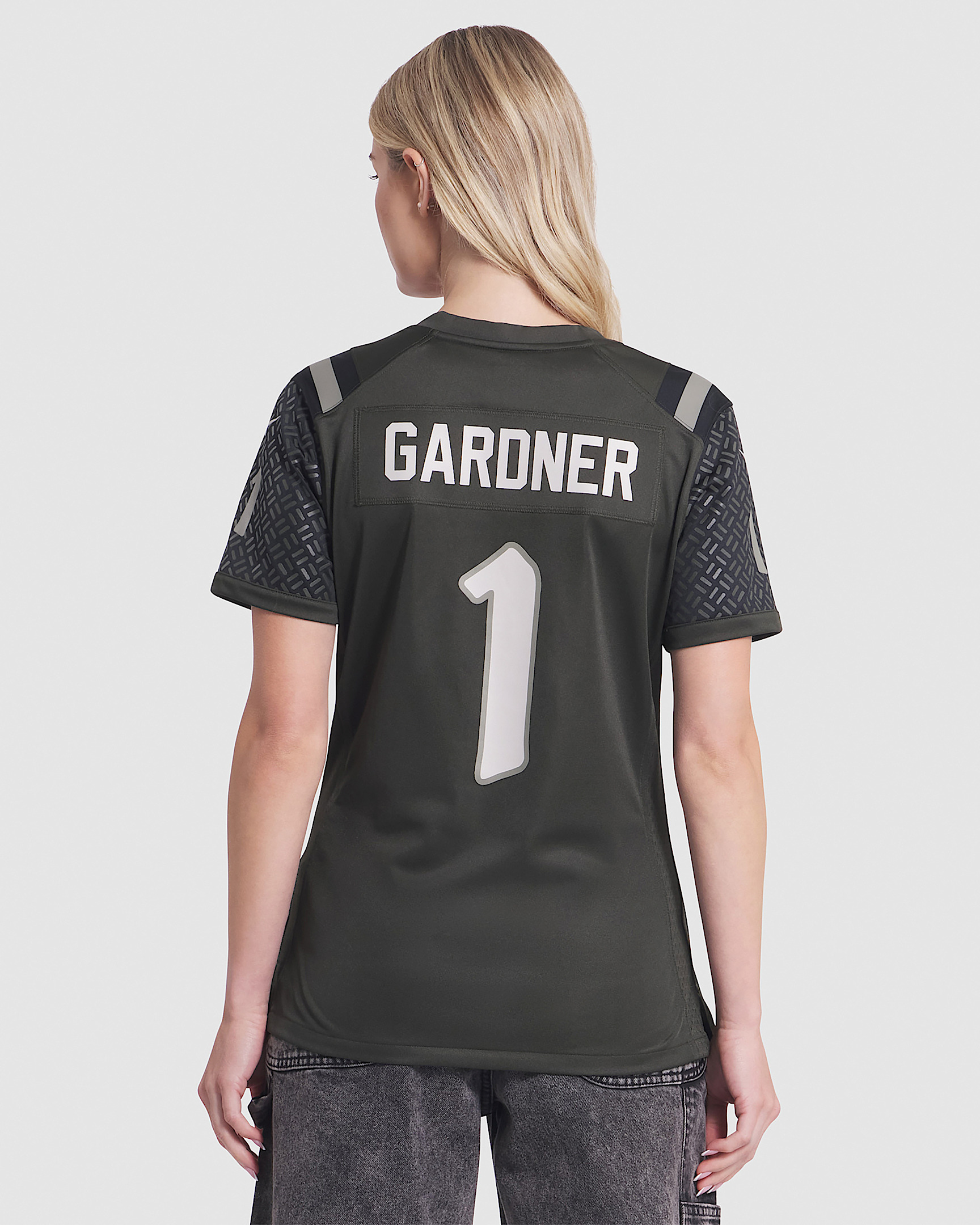 Sauce Gardner New York Jets Rivalries Collection Women’s Nike NFL Game Jersey - 2