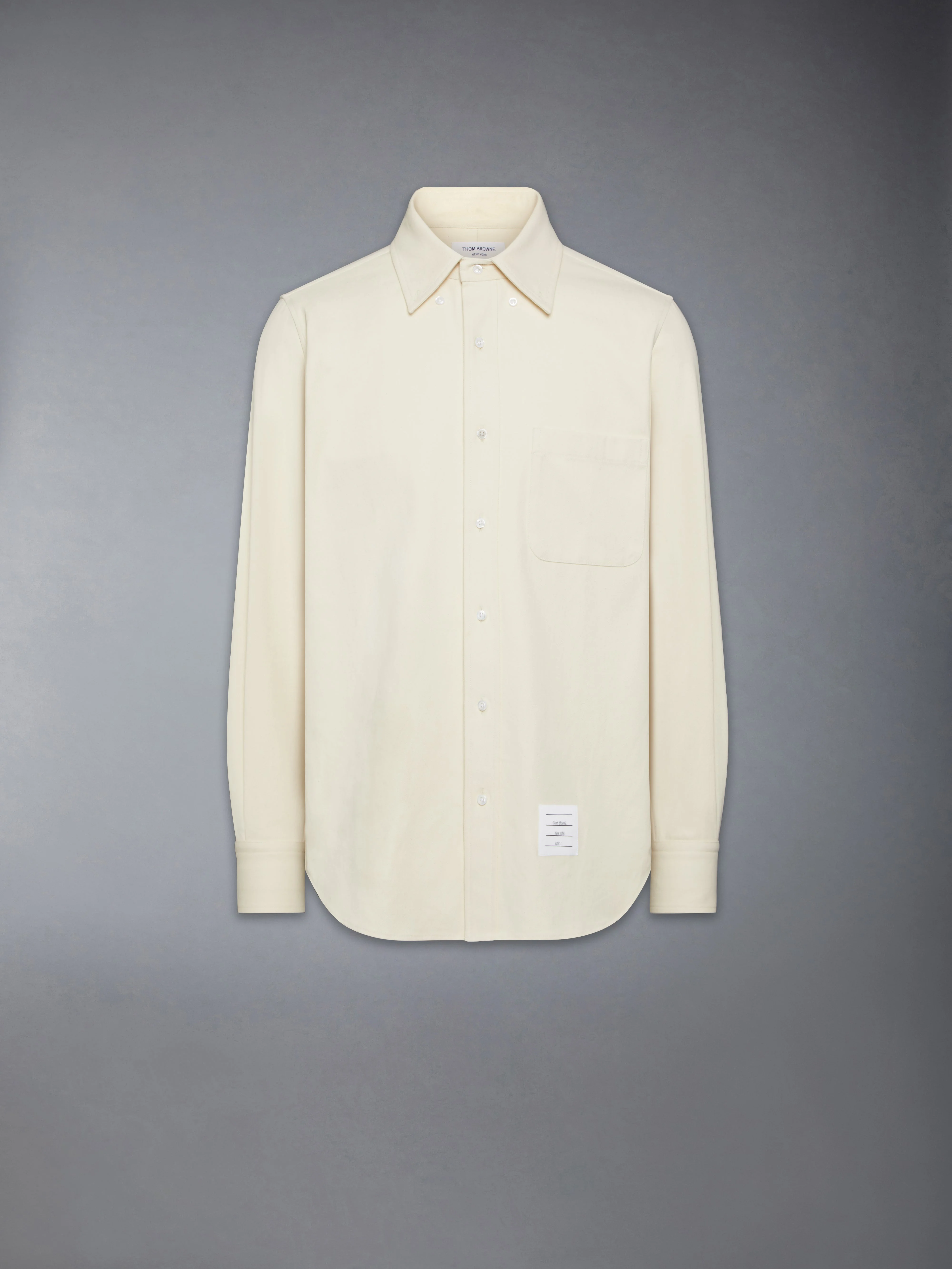 DENIM STRAIGHT FIT SHIRT - 1