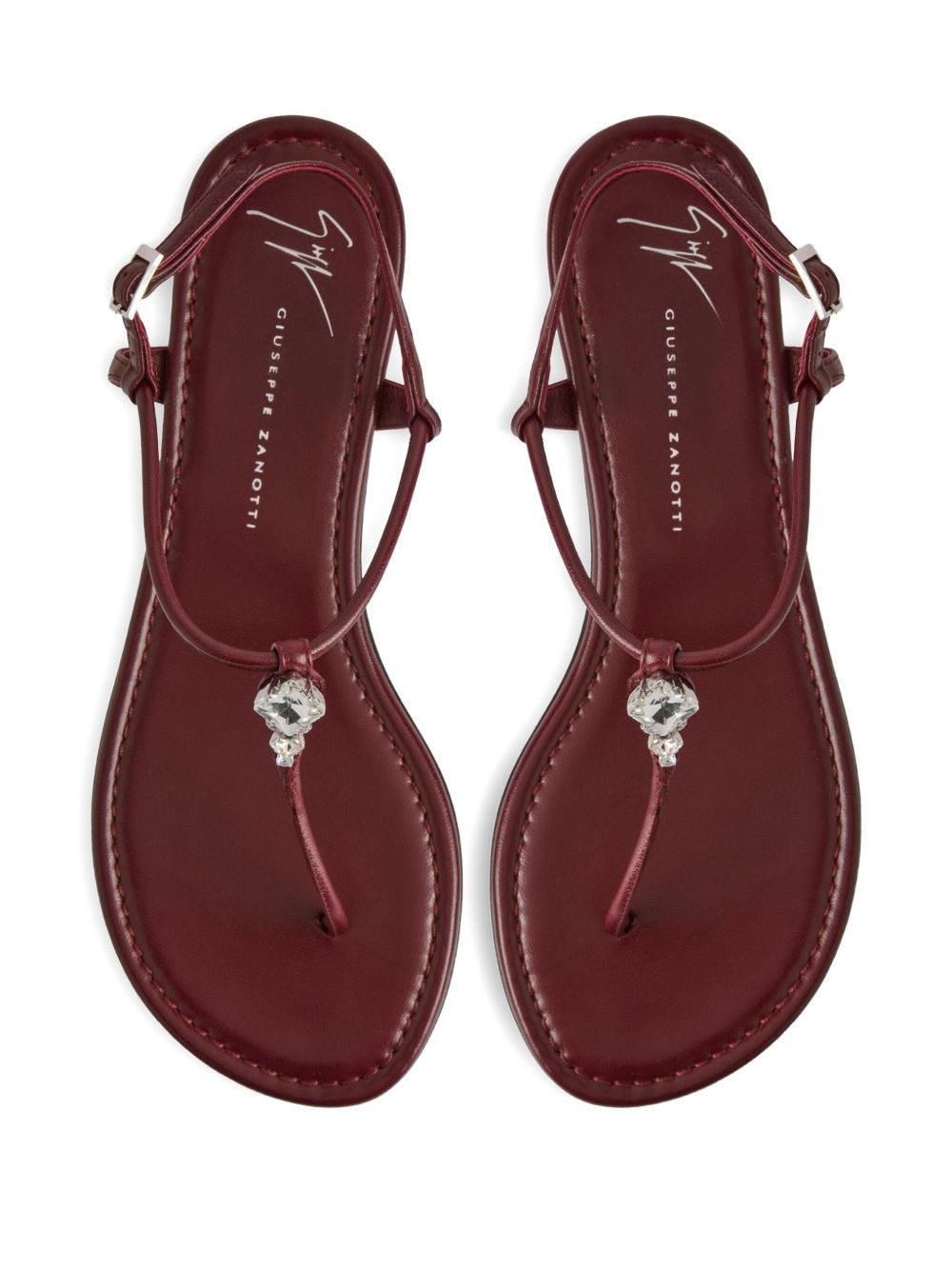 Hollie crystal-embellished sandals - 2