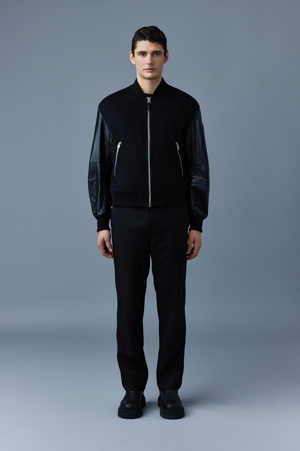 GEE Double face wool bomber jacket - 2
