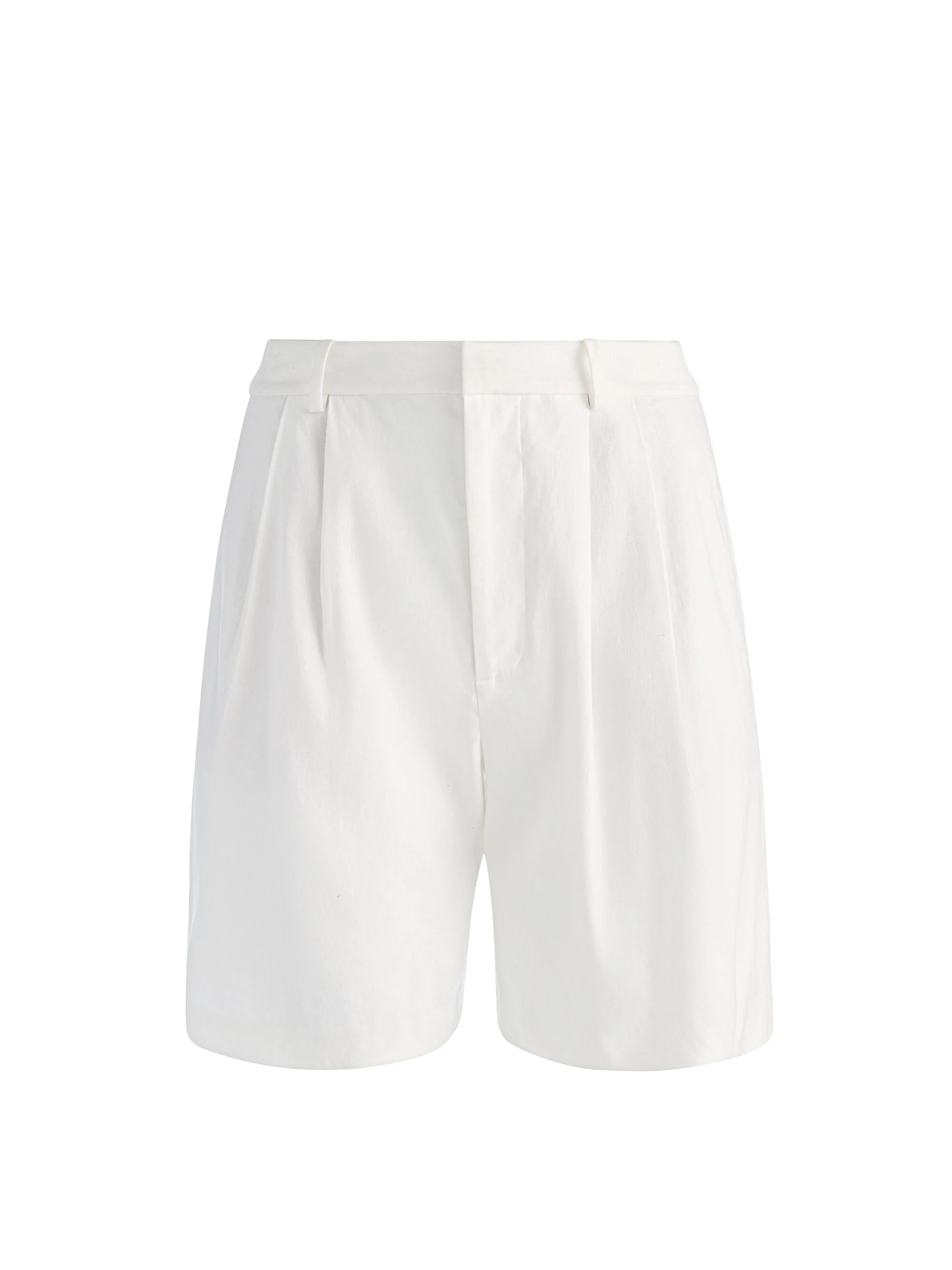 CONRY LINEN BERMUDA SHORT - 1