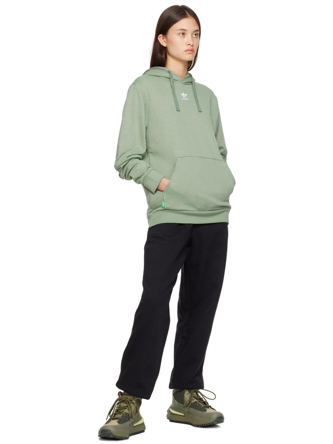 Green Essentials+ Hoodie - 4