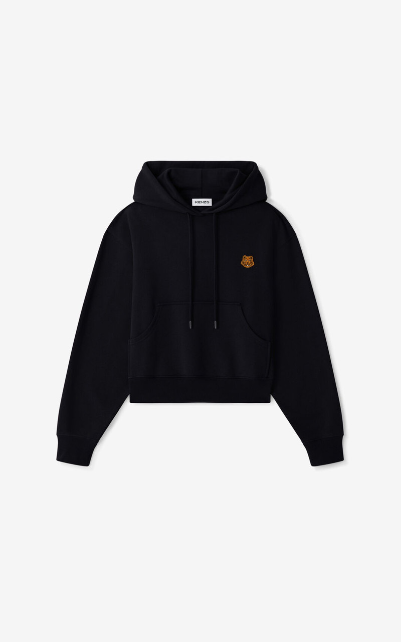 Tiger Crest boxy hoodie 1
