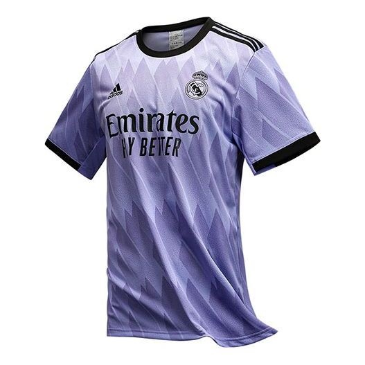 adidas Real Madrid 22/23 Away Jersey 'Light Purple' H18489 - 1