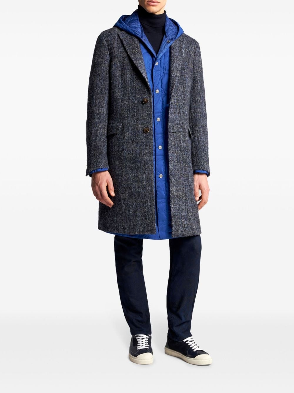 single-breasted coat - 2