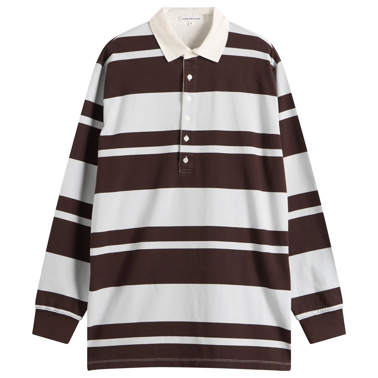Good American Knit Rugby Mini Dress - 1