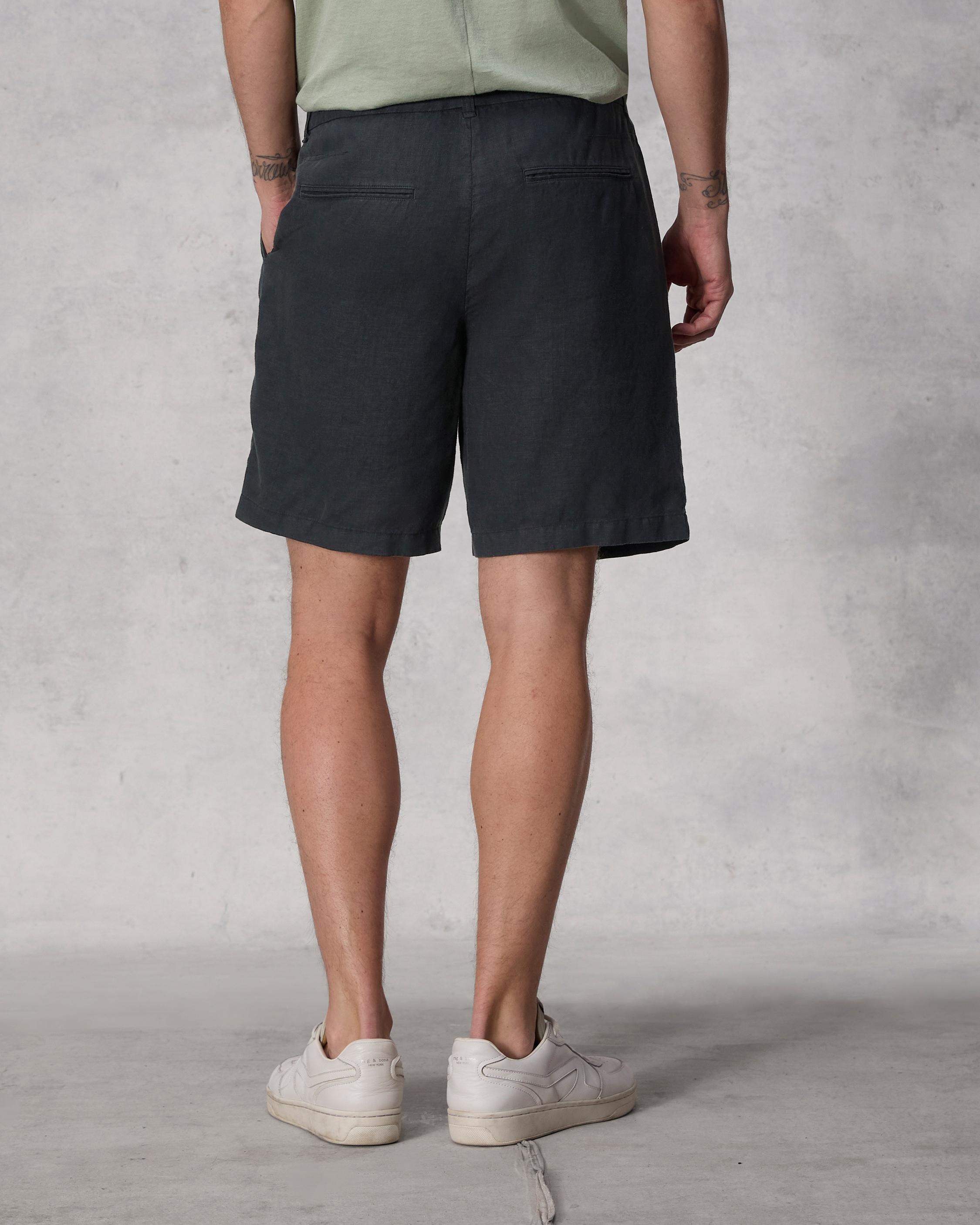 Elliot Pleated Linen Short
Slim Fit - 4