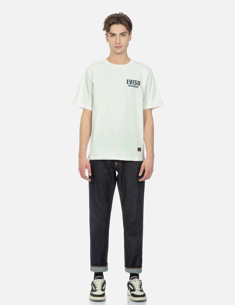 SEAGULL PRINTED POCKET CARROT-FIT CROPPED JEANS #2017 6