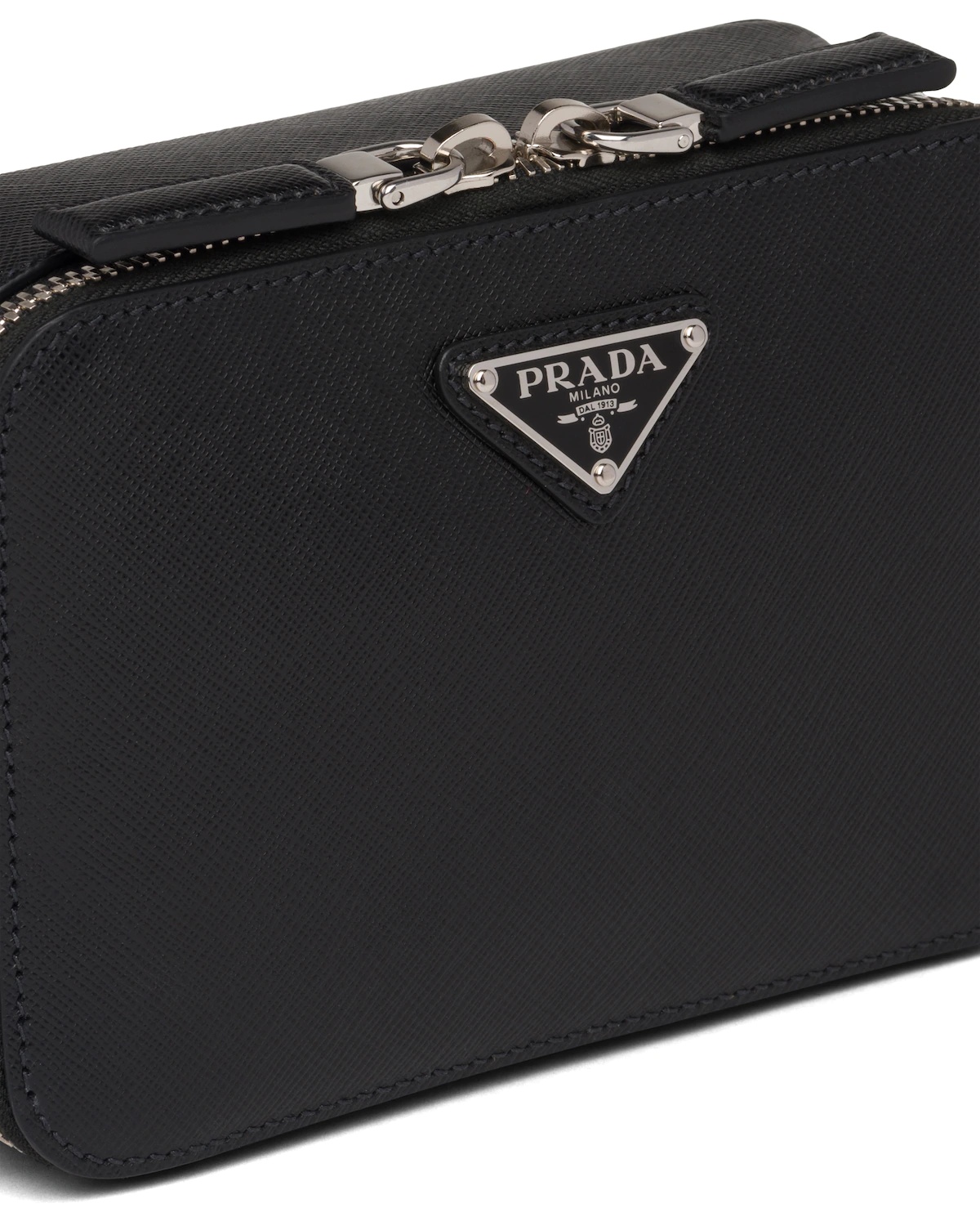 Prada Brique Saffiano Leather Cross-Body Bag - 6