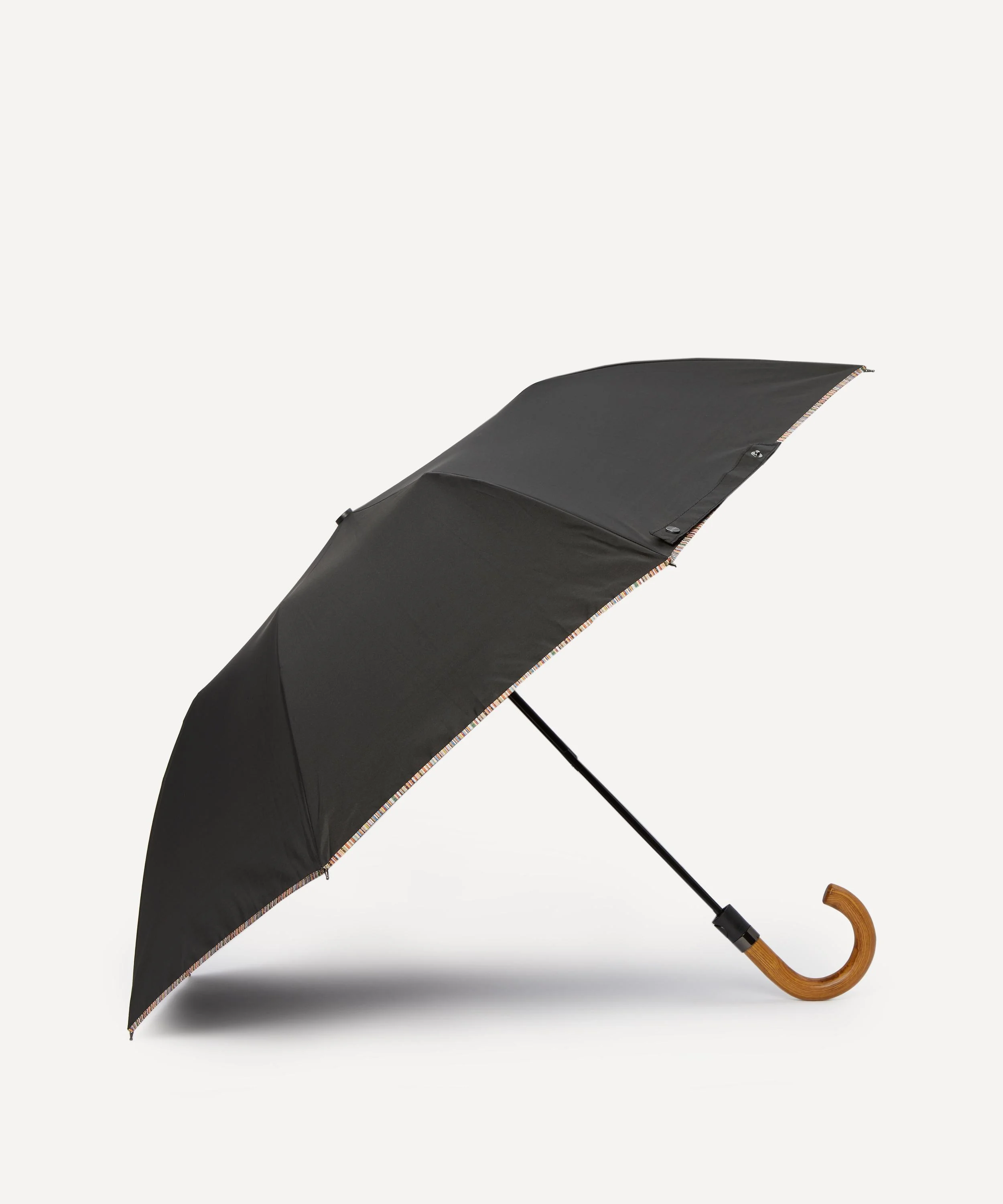 Signature Stripe Compact Umbrella - 1