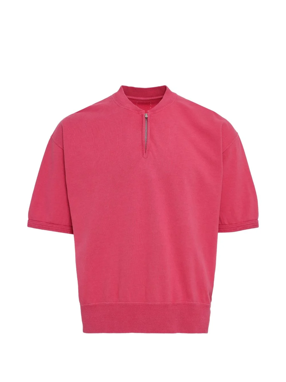 half-zip short-sleeve - 1