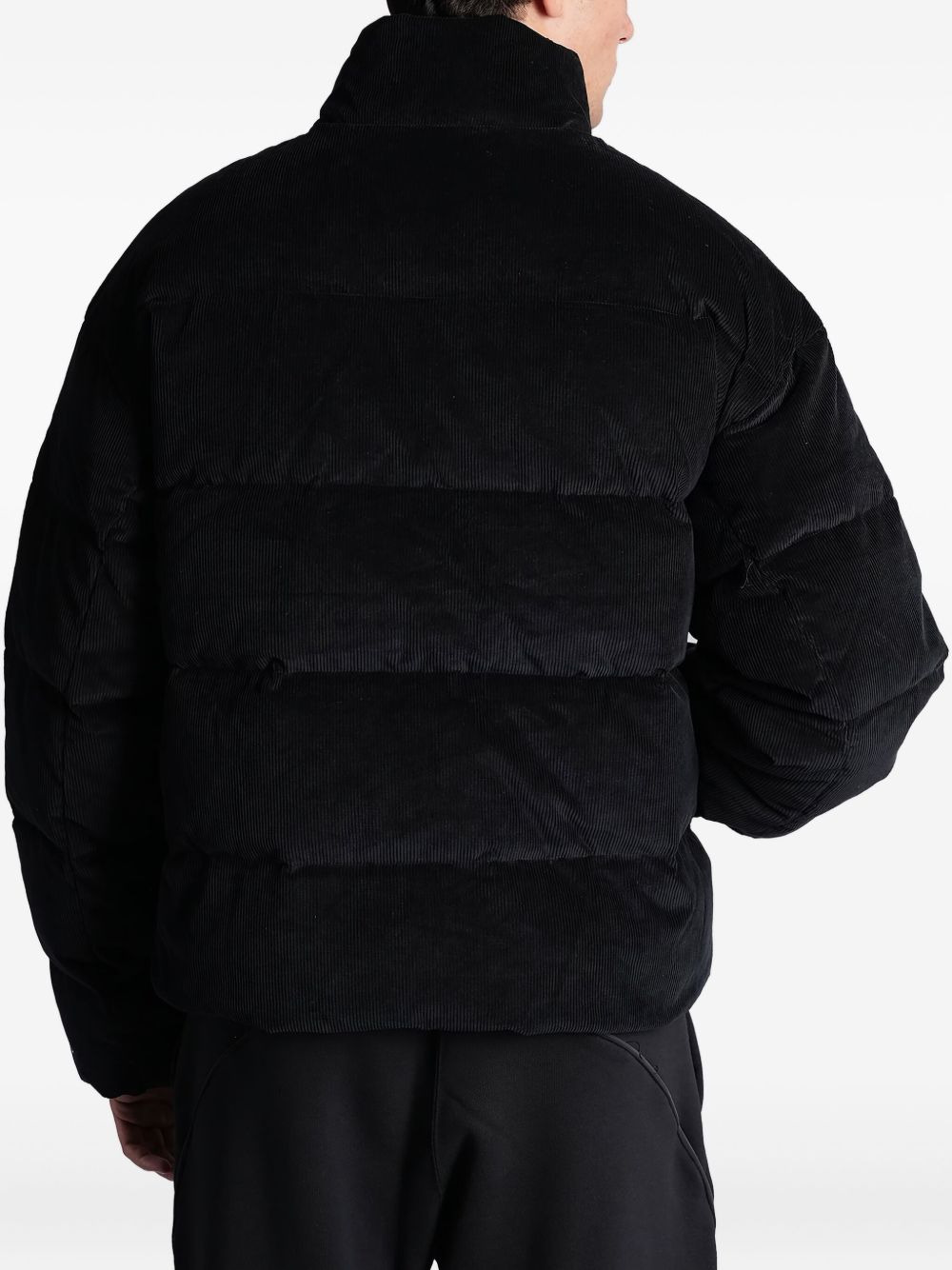 corduroy logo jacket - 4