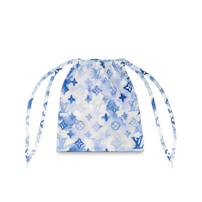 Monogram Watercolor Set Mask Cover And Bandana 3