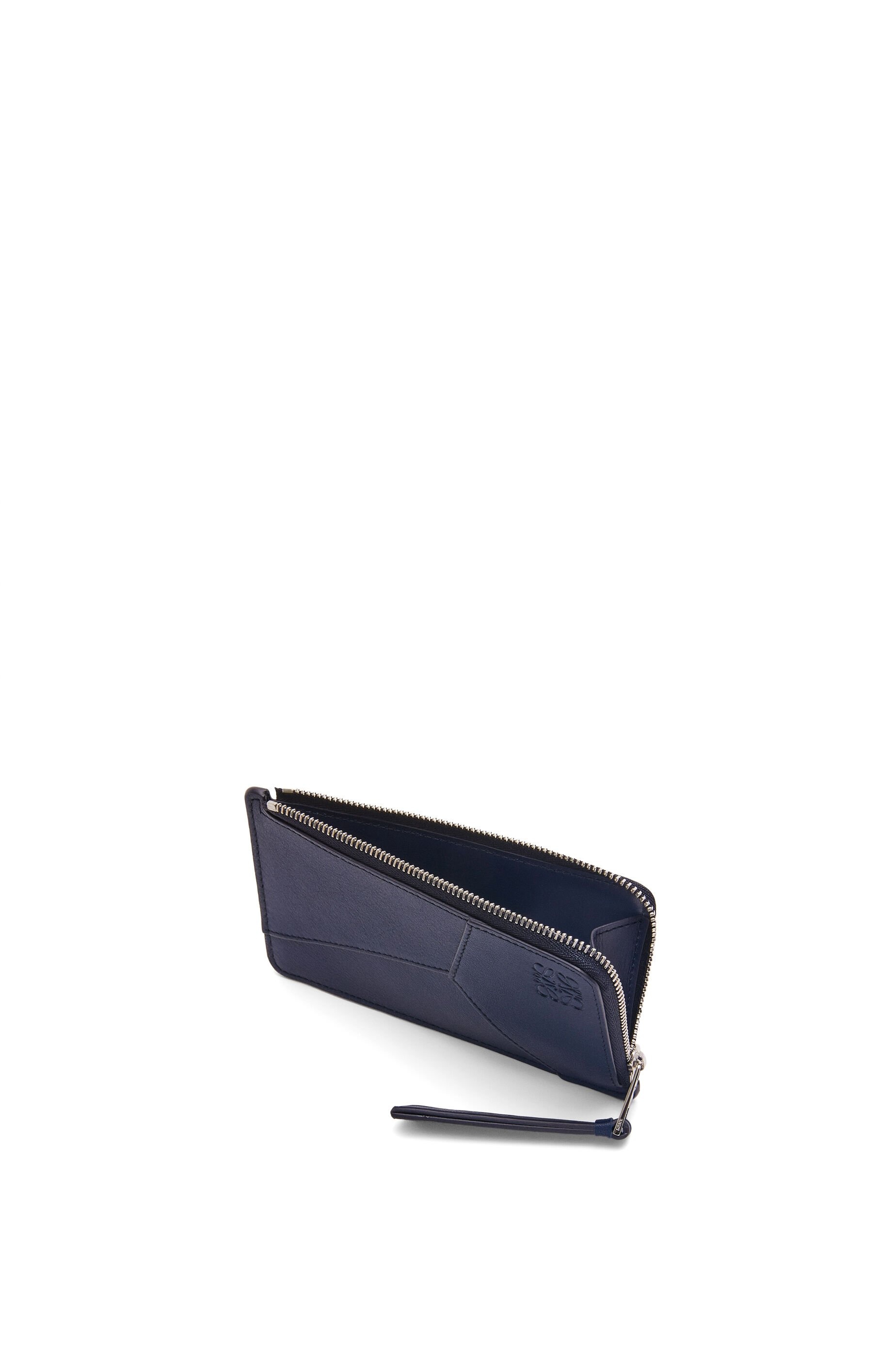 Puzzle long coin cardholder in classic calfskin - 3