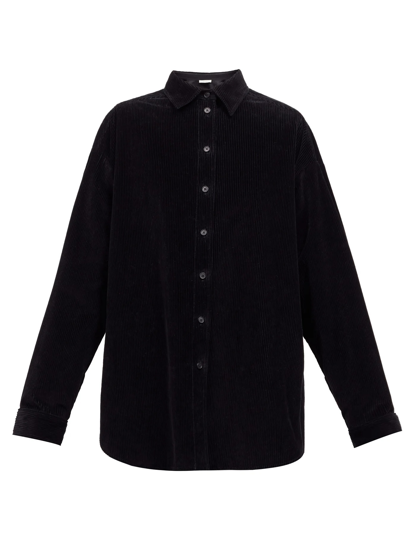 Bette boxy cotton-corduroy overshirt - 1